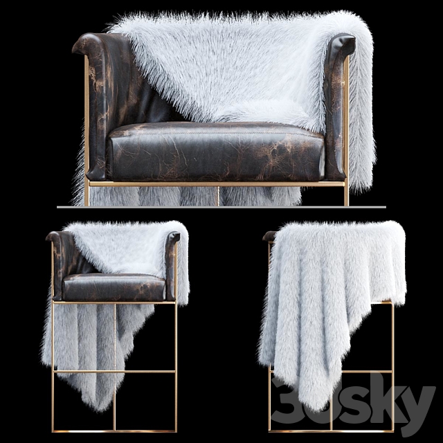 Wexler Barrel Back-armchair & bar stool-set03 3DSMax File - thumbnail 2