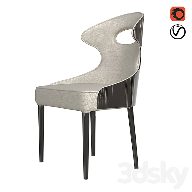 Woiss Mobili Impero Chair 3DSMax File - thumbnail 1