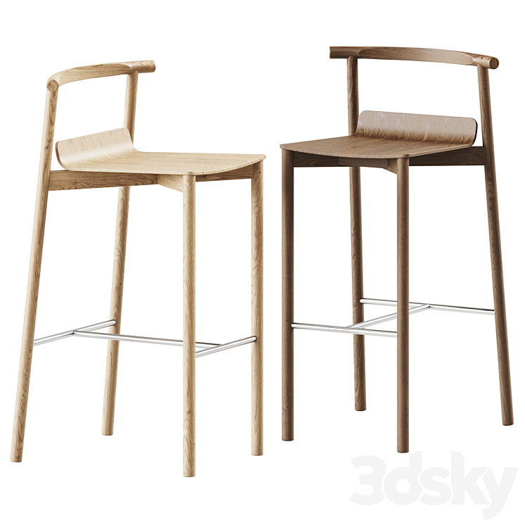 Wox Bar Stool by Artu 3DS Max Model - thumbnail 3