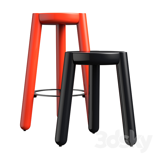 YAY STOOLs by jot.jot 3DSMax File - thumbnail 1