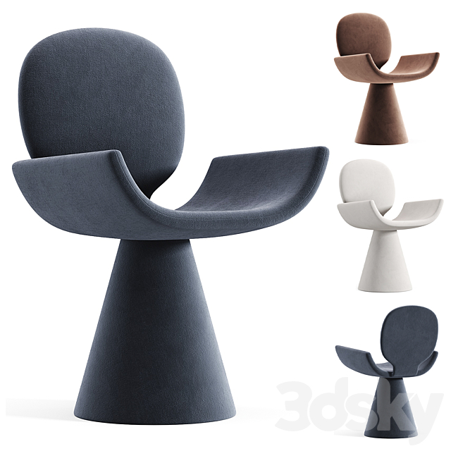 Youpi Chair by Bonaldo 3ds Max - thumbnail 1