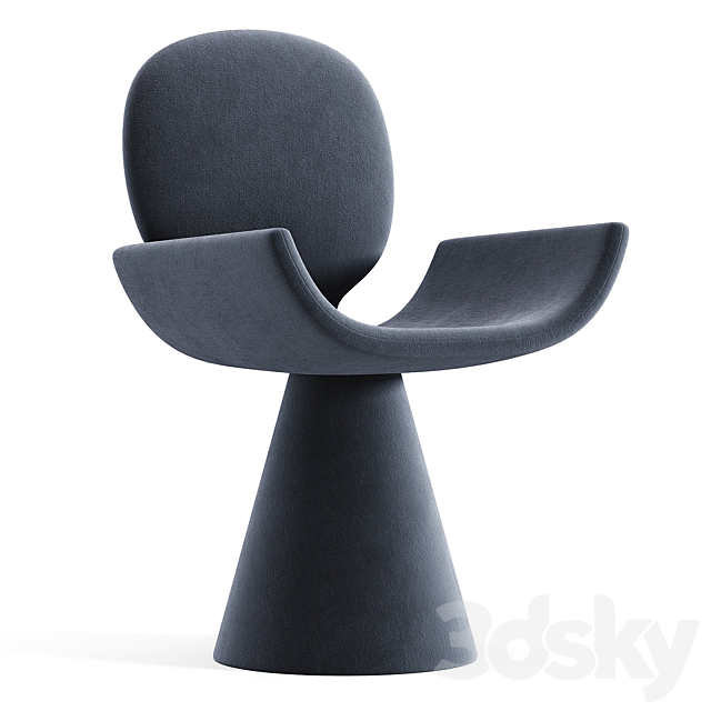 Youpi Chair by Bonaldo 3ds Max - thumbnail 2