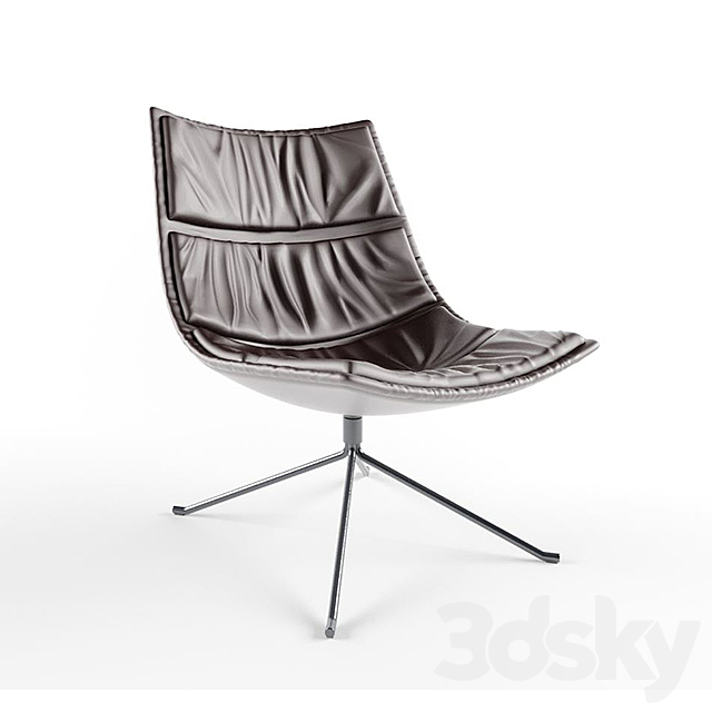 Zanotta Chair 3DSMax File - thumbnail 1