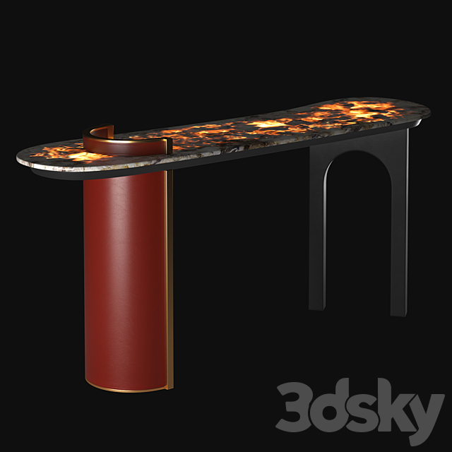 1StDibs Chiado Console 3DSMax File - thumbnail 2