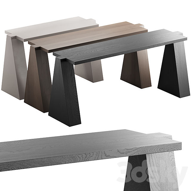 305 console 05 Kaizen console table by MOMU 3ds Max - thumbnail 2