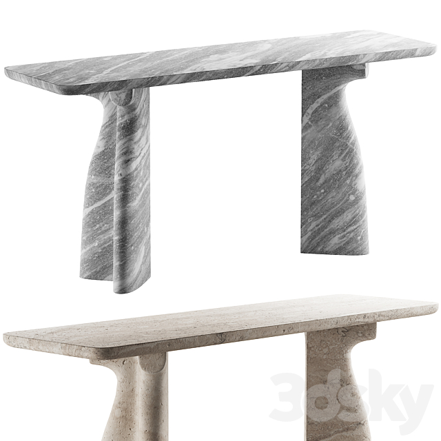 377 Collection Particulière CHESS console table by Mathieu Delacroix 3DS Max Model - thumbnail 6