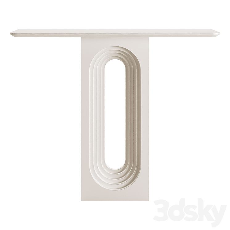 47 Modern Console Table by Homary 3DS Max - thumbnail 2