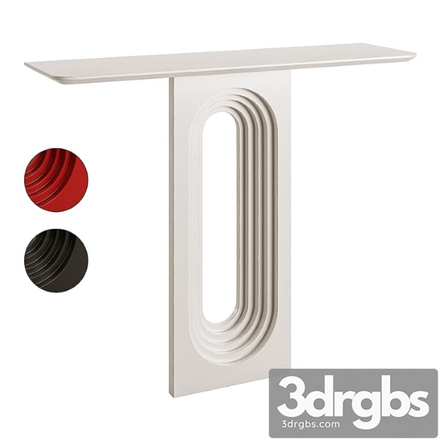 47 Modern Console Table by Homary 3dsmax Download - thumbnail 1