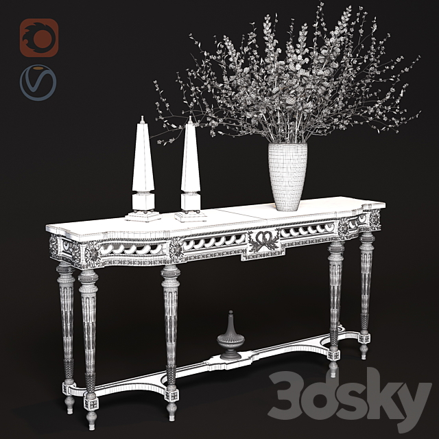 ANGELO CAPPELLINI ACCESSORIES console 3DSMax File - thumbnail 3