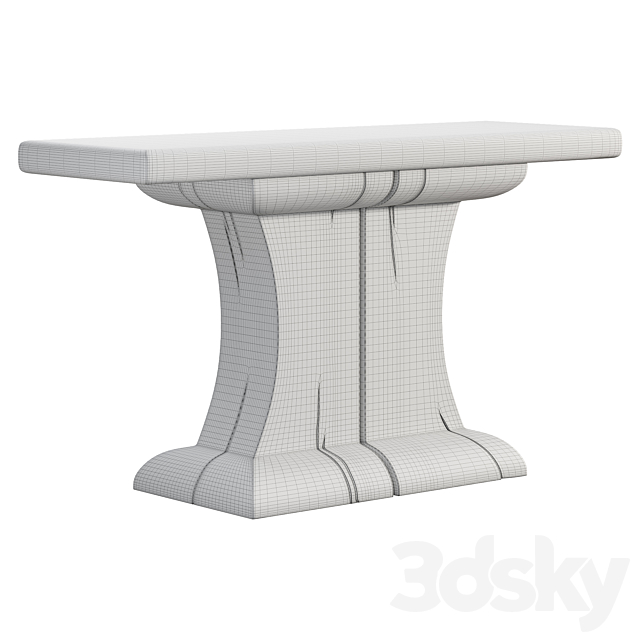 Antoni Console Table 3DSMax File - thumbnail 2