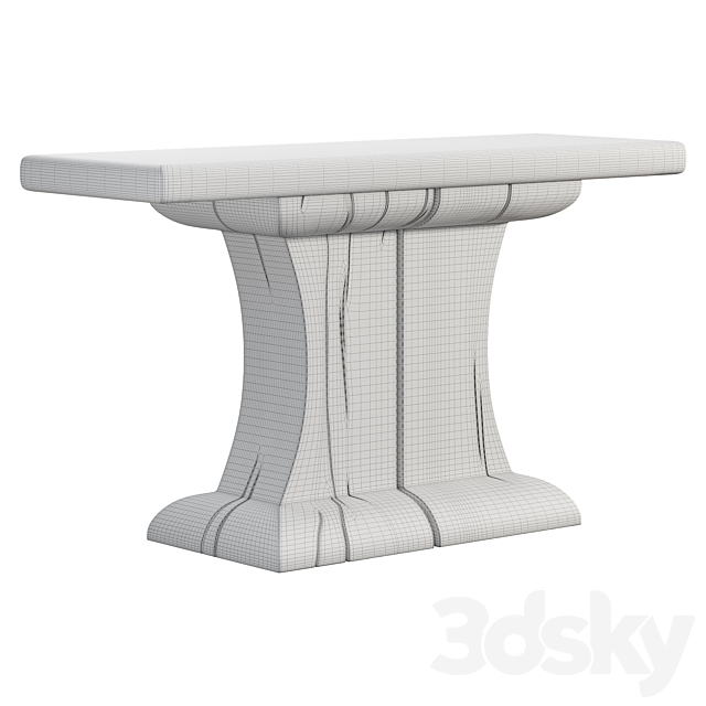 Antoni Console Table 3DSMax File - thumbnail 4