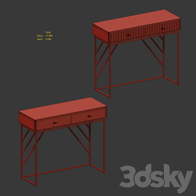 badiko caesar console 3DS Max Model - thumbnail 4