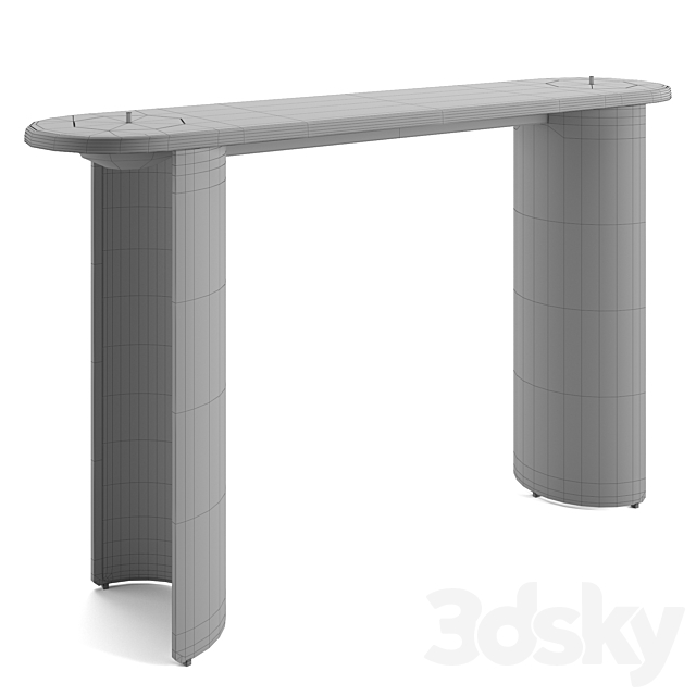 Baxter Parsek console 3DSMax File - thumbnail 4