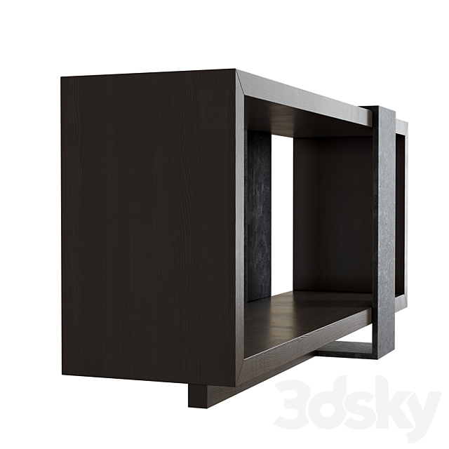 Bernhardt Linea Console table 3DS Max Model - thumbnail 3