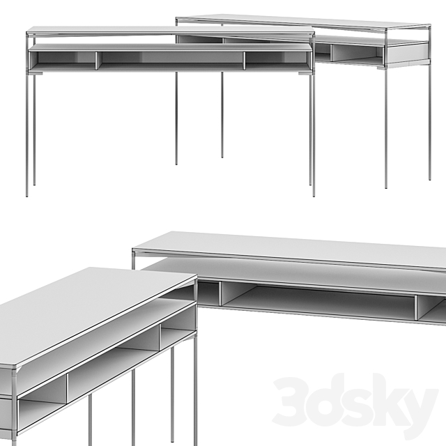 BoConcept Los Angeles Console Table 3DSMax File - thumbnail 2