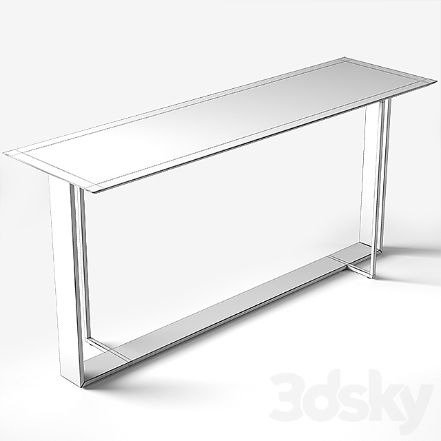 Boston console 3ds Max - thumbnail 3