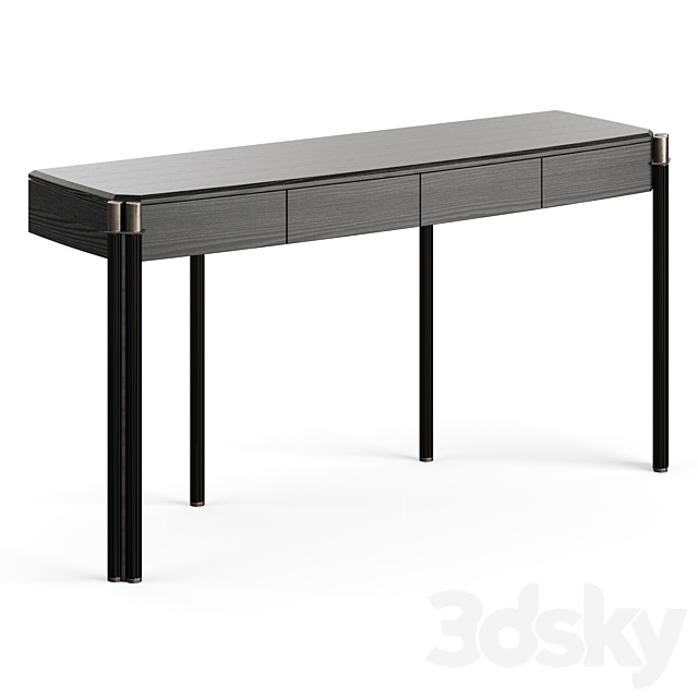 Capital Collection Console With Drawers Mayfair 3DSMax File - thumbnail 2