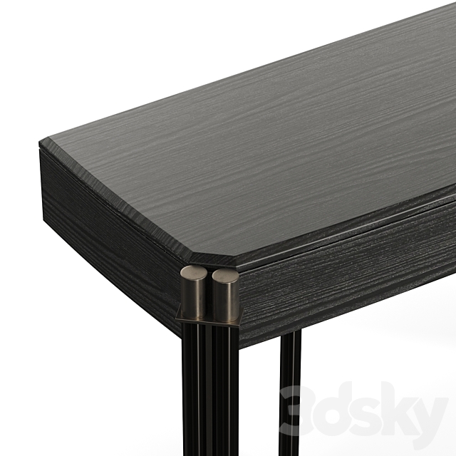 Capital Collection Console With Drawers Mayfair 3DSMax File - thumbnail 4