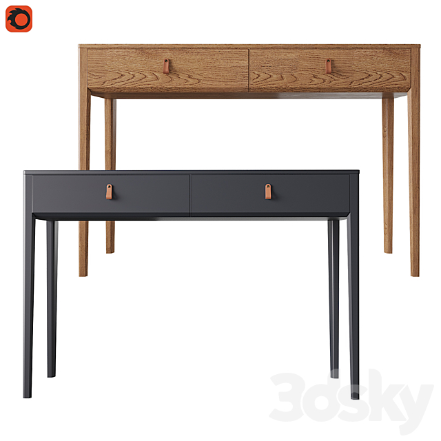 Case console table 3DSMax File - thumbnail 2