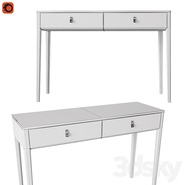 Case console table 3DSMax File - thumbnail 3