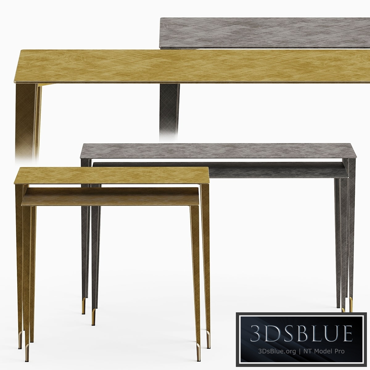 Cattelan Italia Etoile console 3DS Max - thumbnail 3