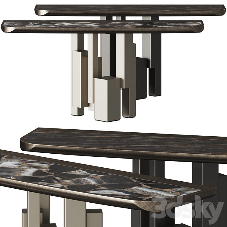 Cattelan Italia Skyline Keramik Premium Console Tables 3DS Max - thumbnail 1