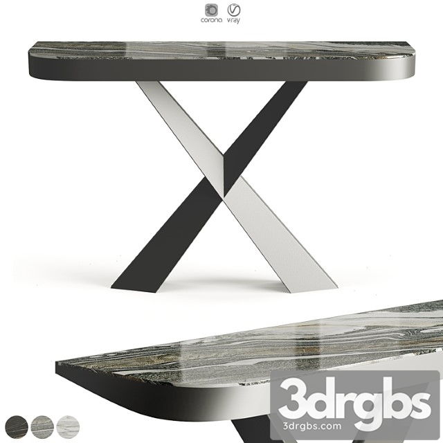 Cattelan Terminal Keramik Drive Console by Paolo Cattelan 3dsmax Download - thumbnail 1