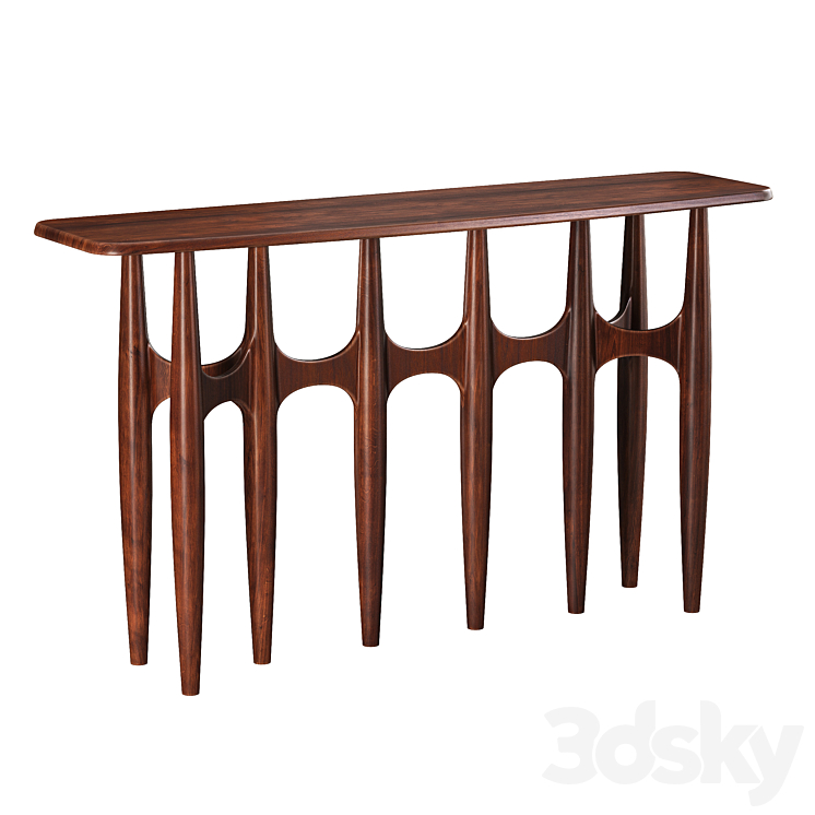 CB2 – Bixby Console Table 3DS Max - thumbnail 1