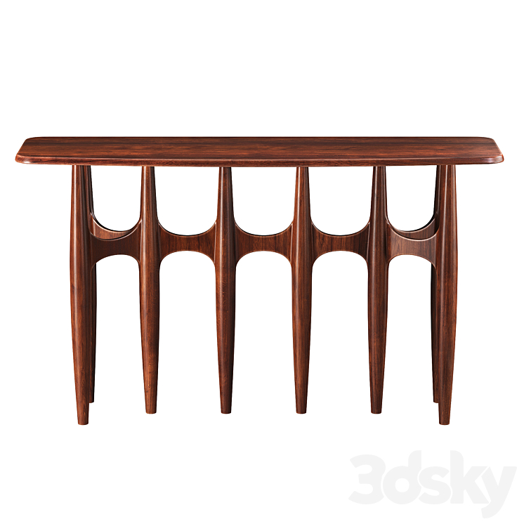 CB2 – Bixby Console Table 3DS Max - thumbnail 2