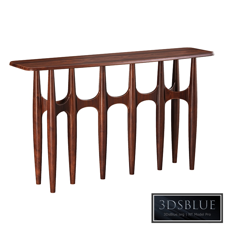 CB2 – Bixby Console Table 3DS Max - thumbnail 3