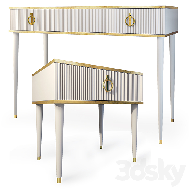 Chest _ console and stand Rimini Solo. Furniture Yartsevo. Dresser. nightstand. 3DSMax File - thumbnail 2