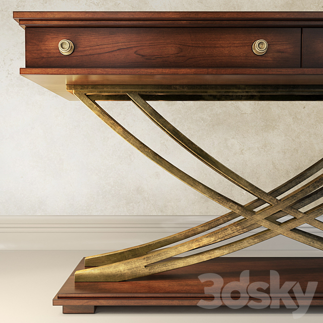 Chest _ console Hooker Palisade. Console dresser. 3DSMax File - thumbnail 2