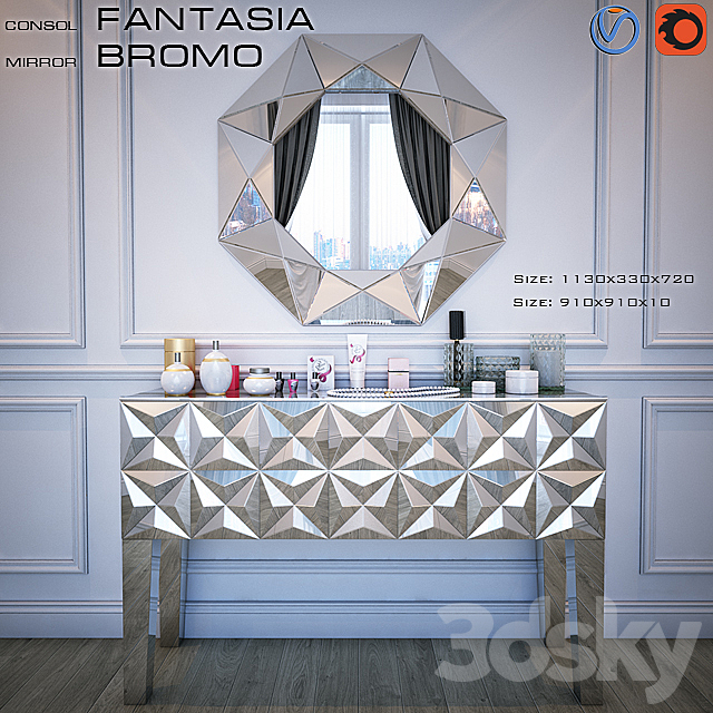 Consol Fantasia 3DSMax File - thumbnail 1