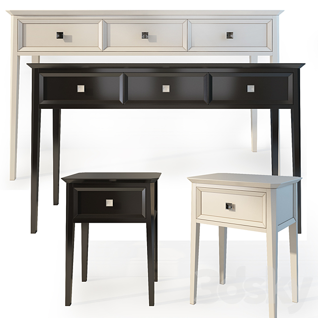 Console _ chest and drawers. The Werby Ellington. dresser nightstand. 3DSMax File - thumbnail 1