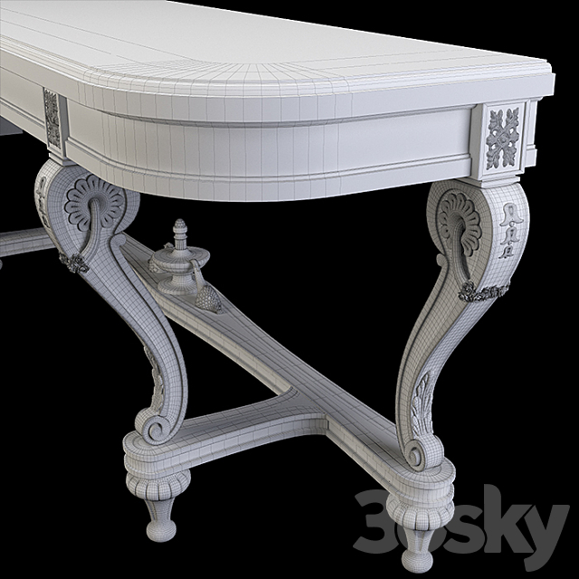 Console Angelo Cappellini Rubens 3DS Max Model - thumbnail 3