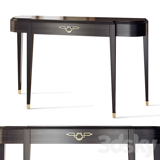 Console dressing table Rim Theodore Alexander 3ds Max - thumbnail 1