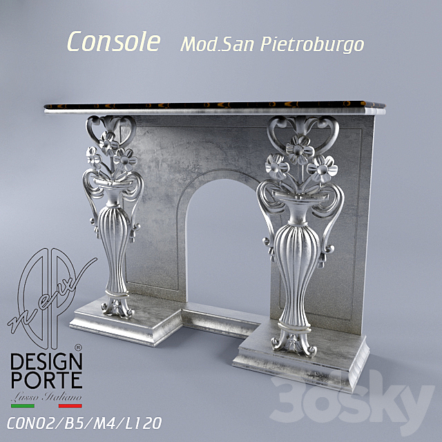 Console Mod.San Pietroburgo 3DSMax File - thumbnail 1