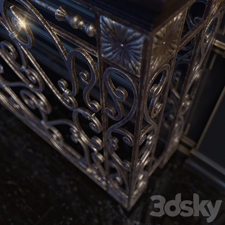 CONSOLE rOCKEFELLER 3DS Max - thumbnail 2