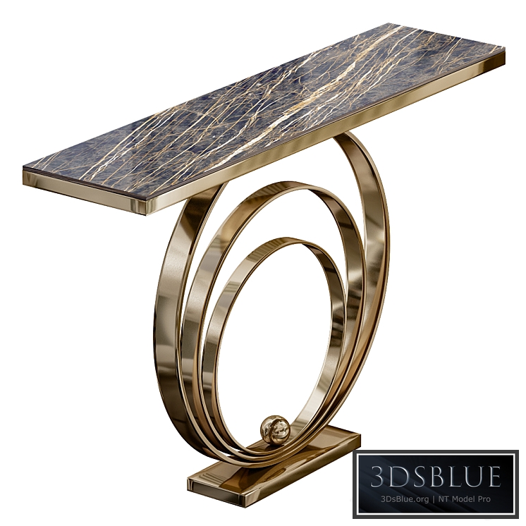 Console table 3DS Max - thumbnail 3