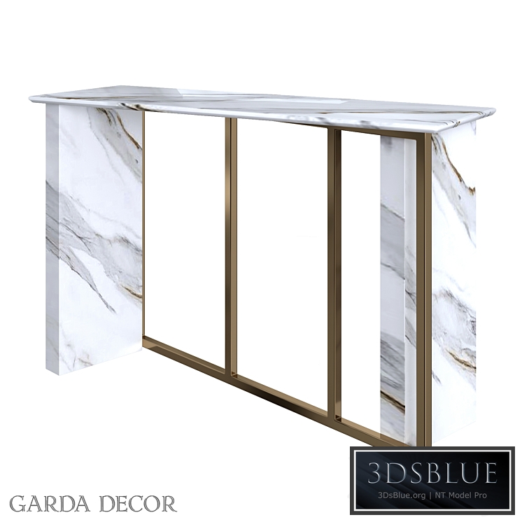 CONSOLE TABLE (ARTIFICIAL MARBLE) 30B-848-2 Garda Decor 3DS Max - thumbnail 3