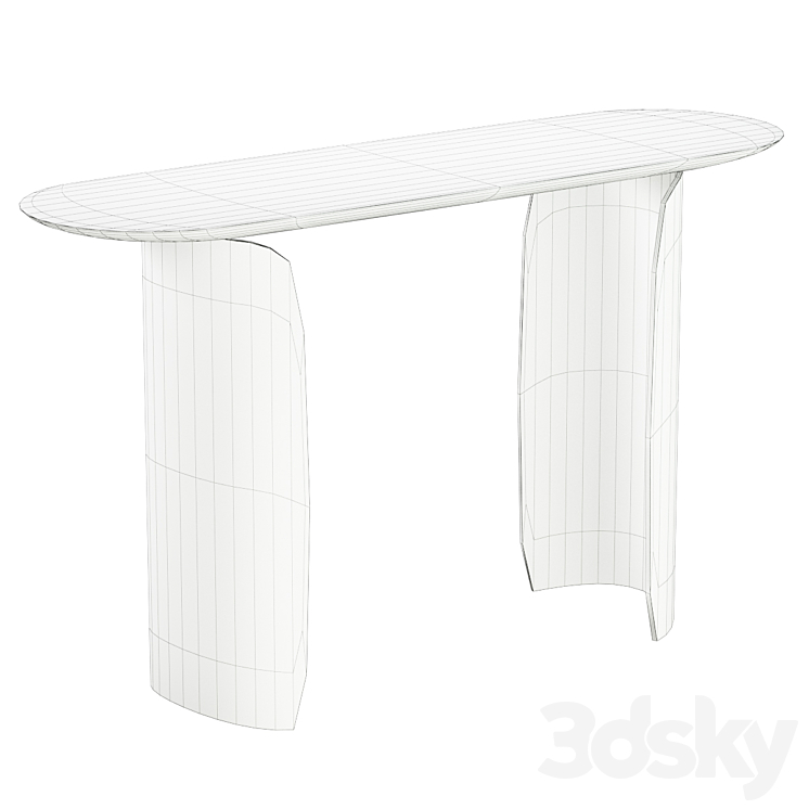 Console table GABRIELOPERA 3DS Max - thumbnail 2