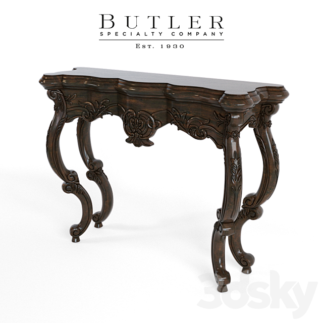 Console Table SKU 9407347 3DSMax File - thumbnail 1