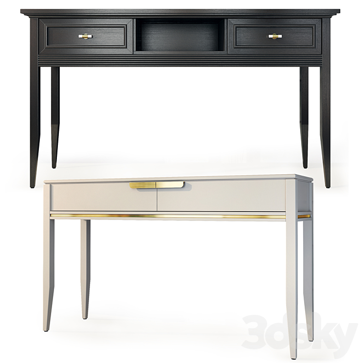 Console Taylor Dexter. Console table by Metner 3DS Max - thumbnail 1