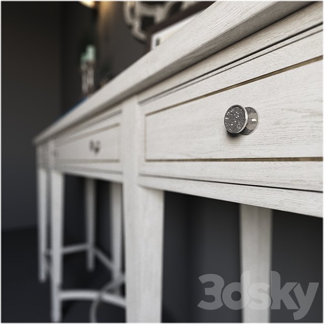 Criteria Console Table 3DS Max Model - thumbnail 2