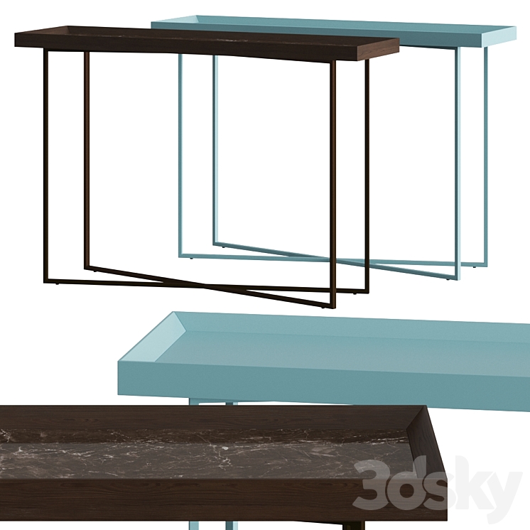 Dall Agnese Slash Console Table 3DS Max - thumbnail 1