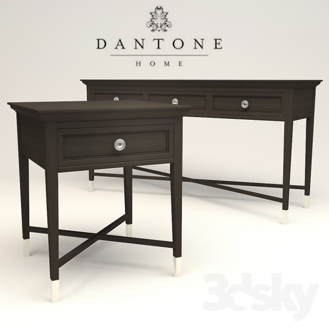 Dantone console and side table 3DS Max - thumbnail 3