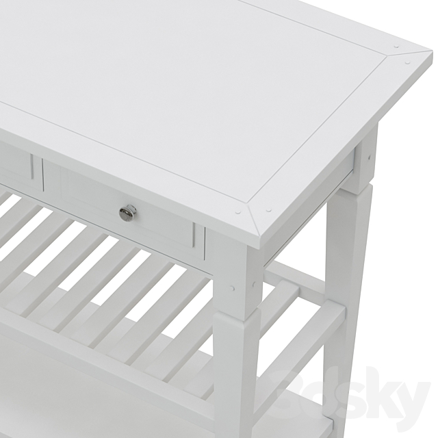 Dantone Home Oxford narrow console 3DS Max Model - thumbnail 2