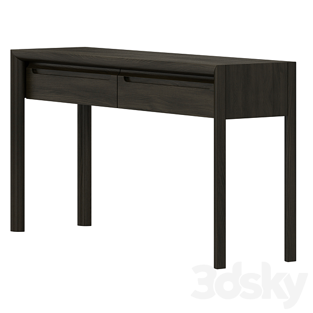 Dantone Home Square Console with 2 Drawers 3ds Max - thumbnail 2