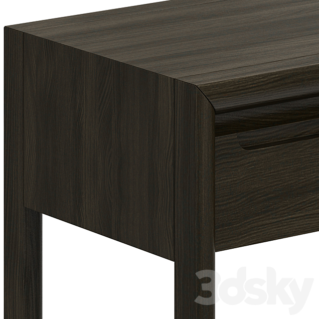 Dantone Home Square Console with 2 Drawers 3ds Max - thumbnail 3