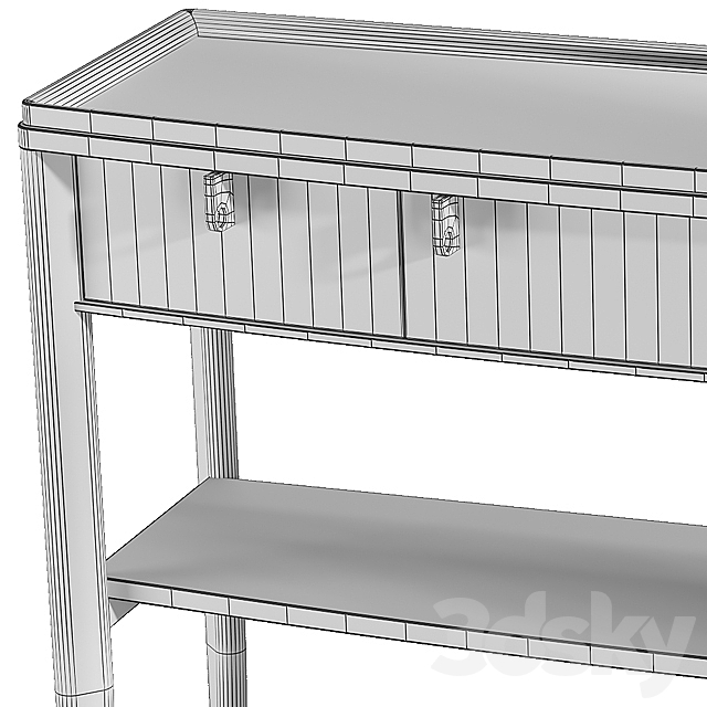 Dantone james patterson console 3DS Max Model - thumbnail 3